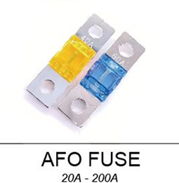 High Current Gold Nickel AFS Fuse for Car Audio Systems