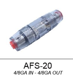 AFS Inline Fuse Holder for Car Audio Power Distribution