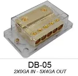 Tinned-copper Multi-wire Distribution Block Circuit Splitter